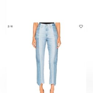 AG Adriano Goldschmied The Phoebe vintage high wasted tapered leg jeans Size 27R